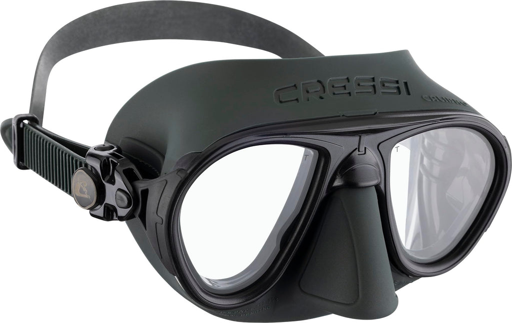 Cressi Calibro Low Volume Diving Mask – Anti-Fog Freediving Gear