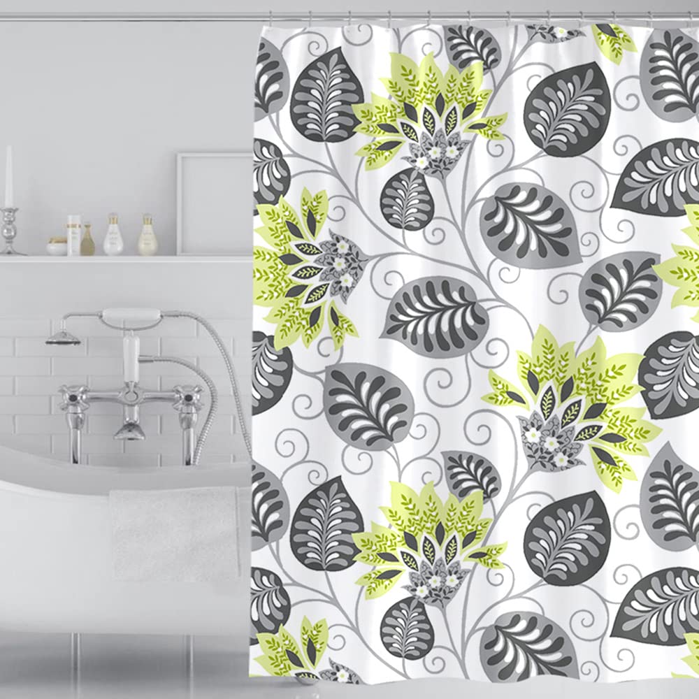 GONOVE Shower Curtain | 240x200cm Waterproof Mildew Resistant Fabric
