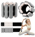 Jolof Store Adjustable Wrist and Ankle Weights - 1.5kg Pair in Grey