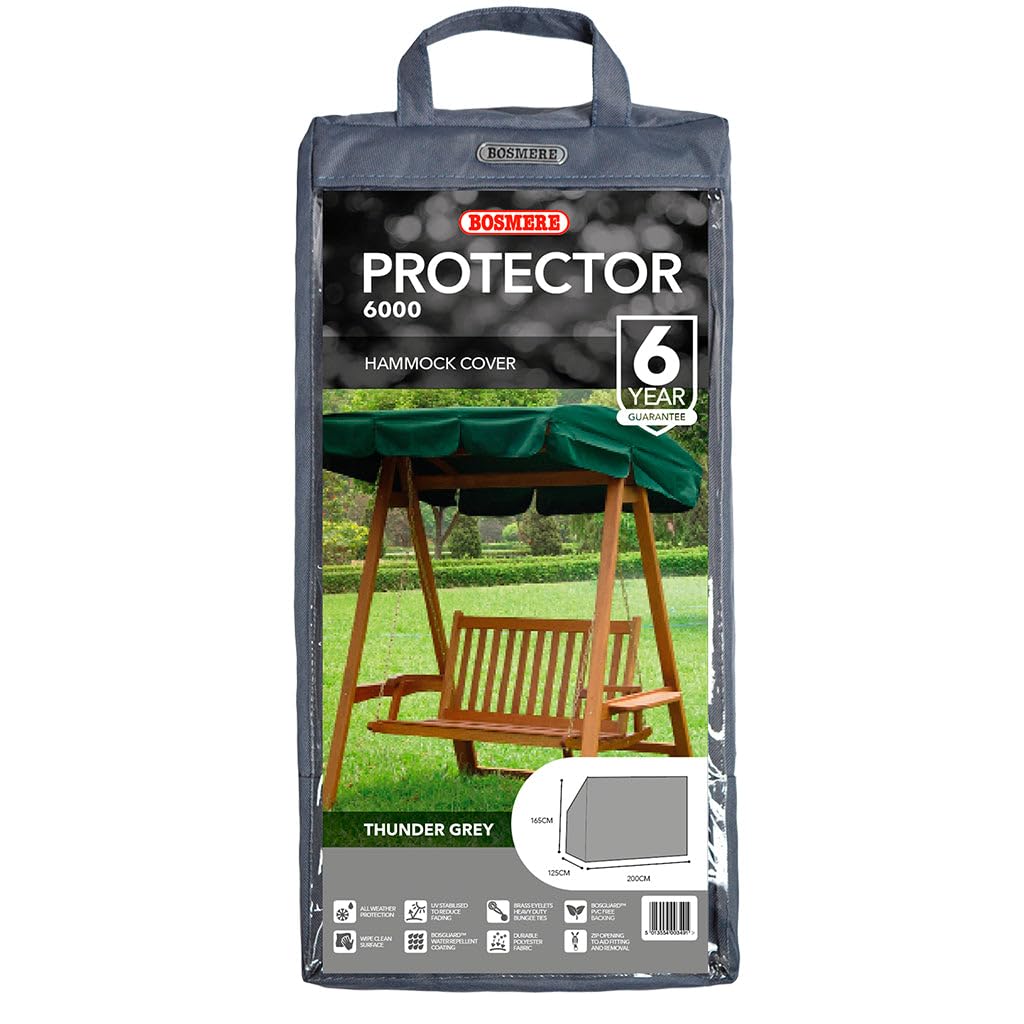 Bosmere Protector 6000 Swing Seat Cover | Waterproof Heavy Duty 600D
