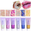 Beliky Girl Holographic Body Glitter Gel – 2-Pack Face & Hair Shimmer