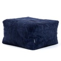 icon Amara Small Cord Bean Bag Footstool with Filling Included, Blue - image 1