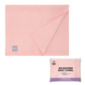 PROTECHT DRYPLUS Microfiber Body Towel – Quick-Dry & Compact – Pink