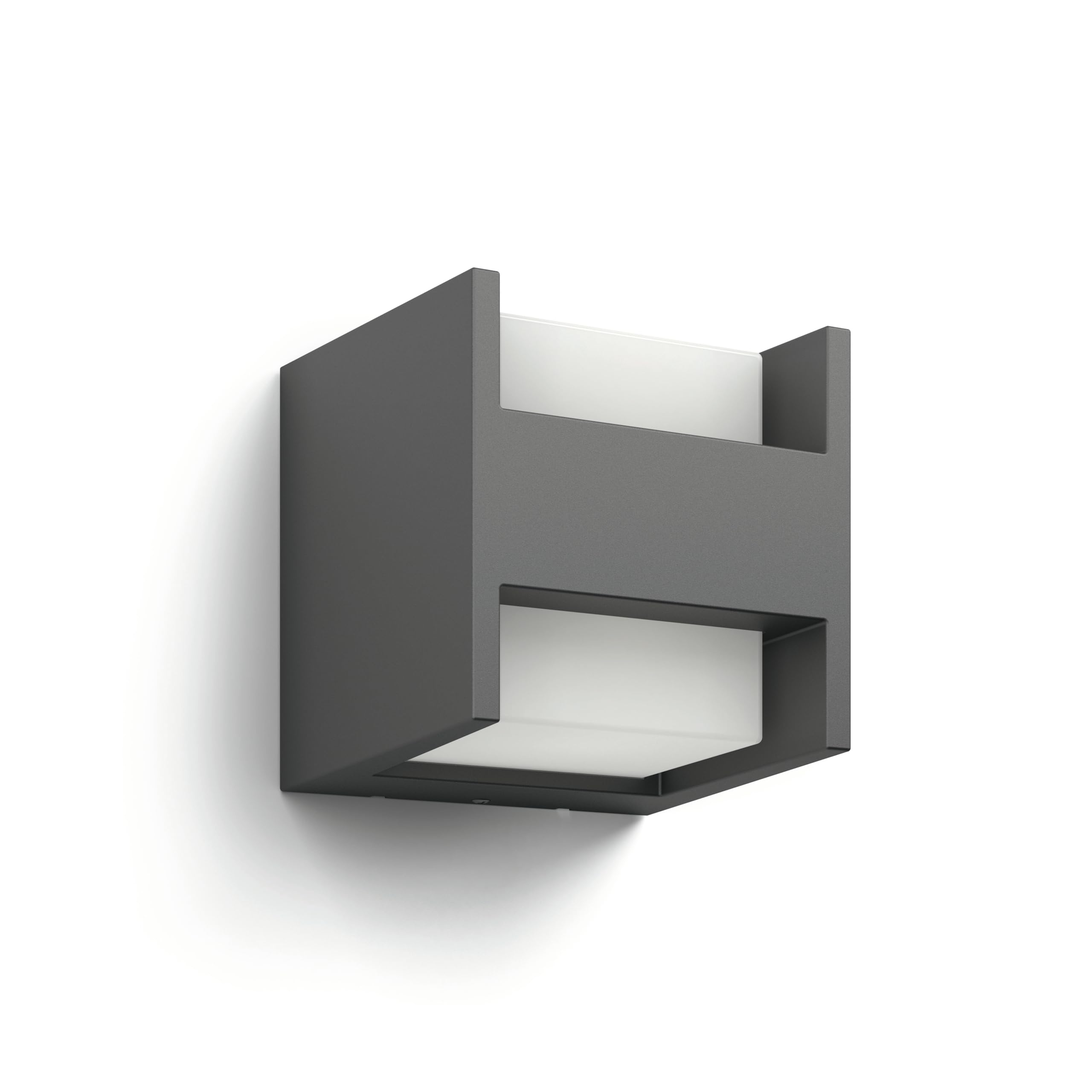 Philips Arbour LED Outdoor Wall Light | Anthracite Up & Down Garden Lamp