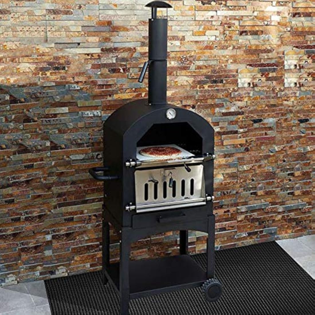 Nicoman BBQ Grill Floor Protection Mat | Fire Retardant PVC | 150x90cm