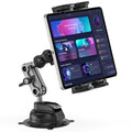 Jubor Tablet Car Mount – 360° Suction Cup Holder for iPad & Galaxy