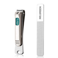 MR.GREEN Stainless Steel Nail Clippers with Glass File – Manicure Tools