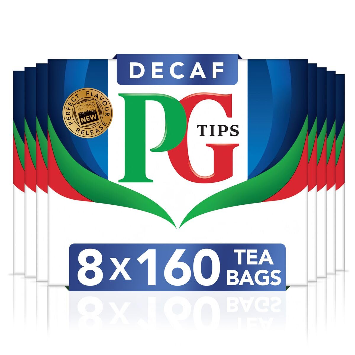 PG Tips Decaf Black Tea Bags – Bulk 1280 Plant-Based Teabags