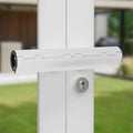 French Patio Door Security Lock – High Security White Steel