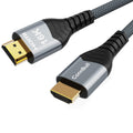 ConnBull 16K Ultra High Speed HDMI 2.2 Braided Cable - 96Gbps, 6.6FT