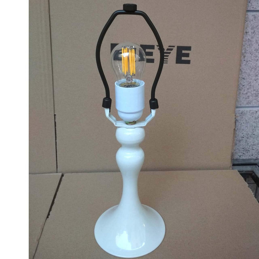Bieye Mediterranean Tiffany Style Stained Glass Table Lamp - 8" Blue Shade
