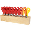 Westcott Children's Scissors - 32 Piece Set in Wooden Block - 13cm
