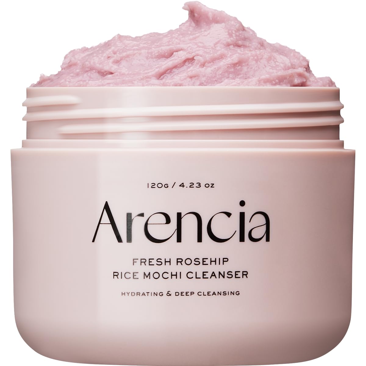 Arencia Rosehip Brightening Rice Mochi Face Cleanser & Daily Scrub