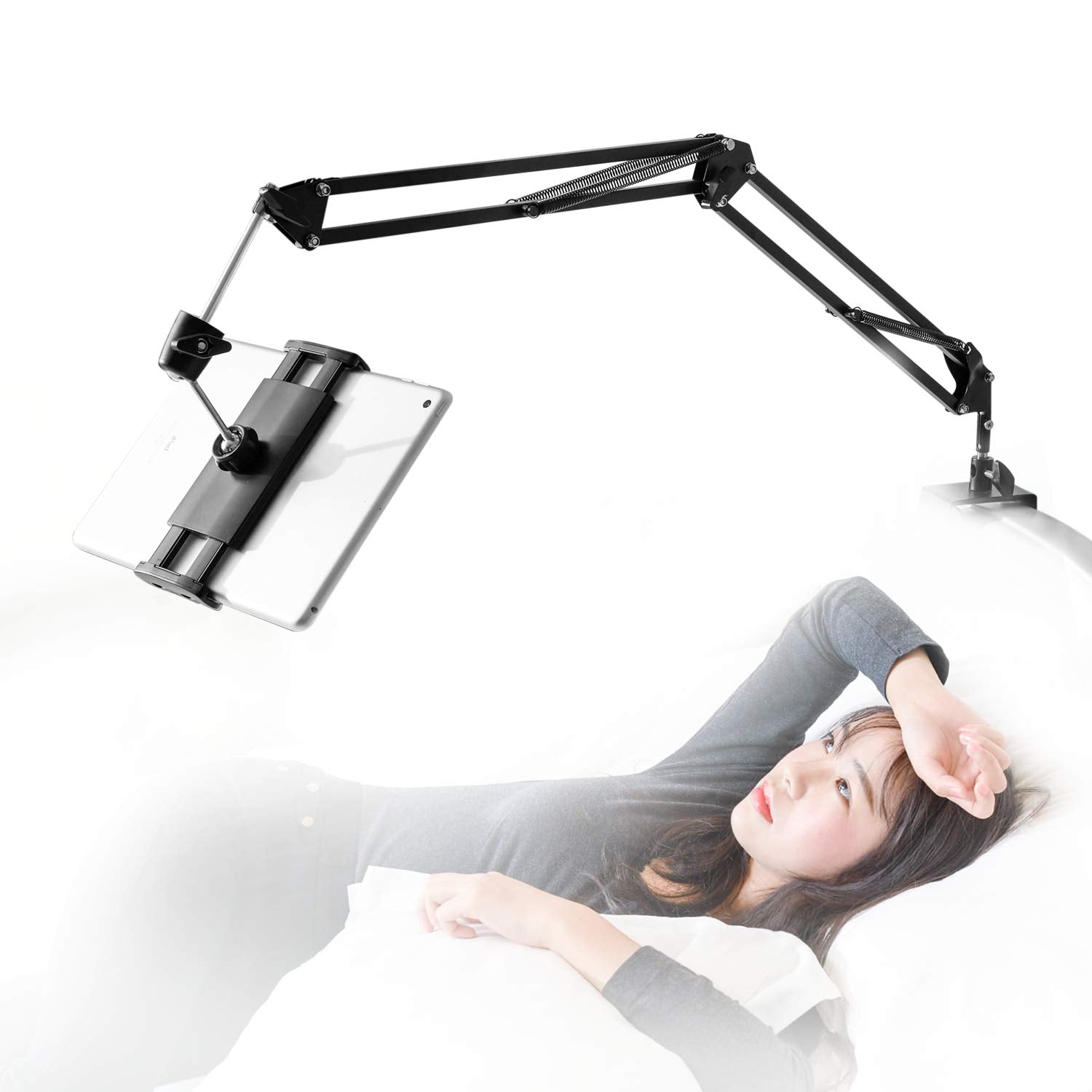 Jolof Store Tablet Stand for Bed – 360° Flexible Arm for iPad & iPhone