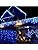 800 LED Icicle Christmas Lights - 20M Blue Waterproof Fairy Lights