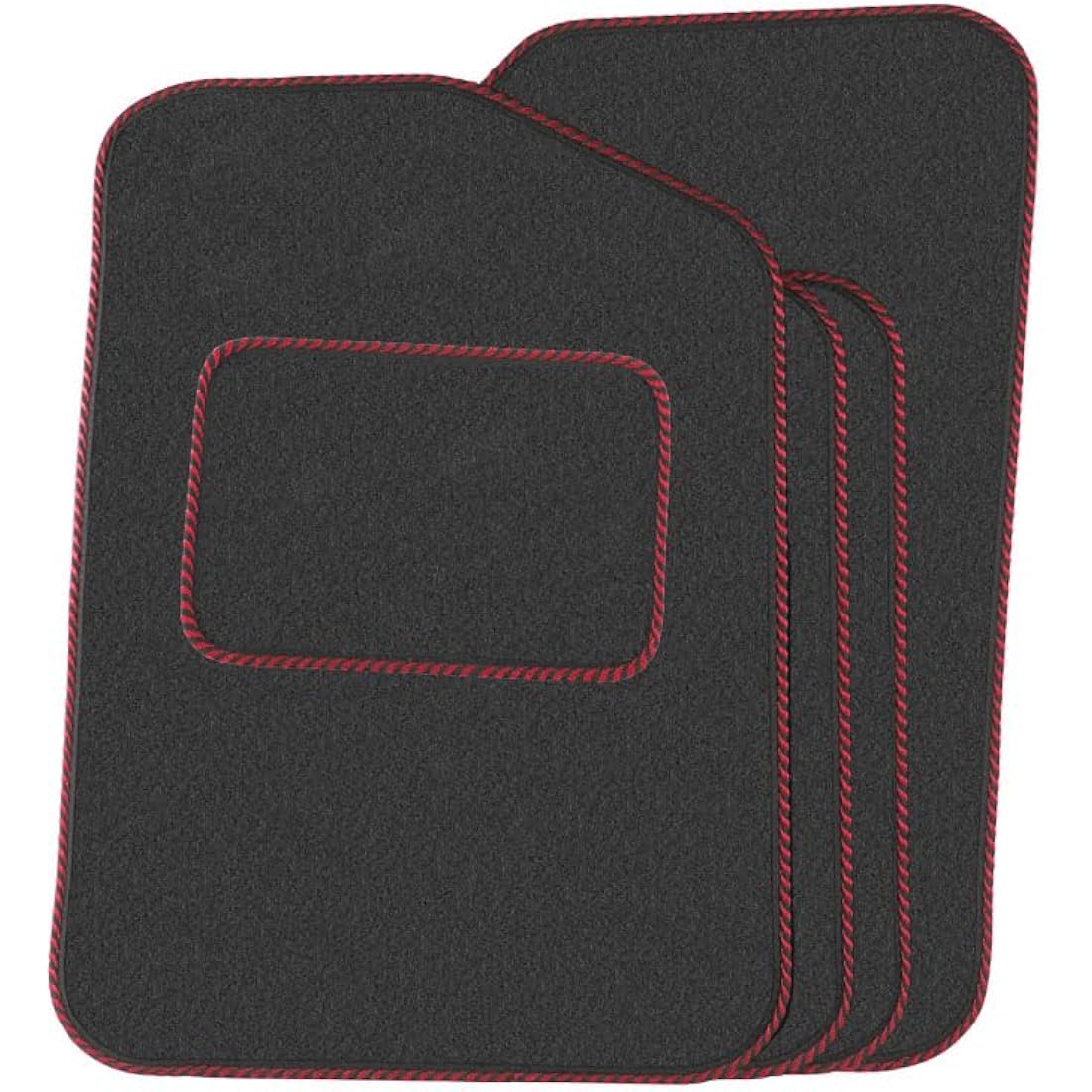 Fiat 500 Car Mats (2013-2020) –  Silver Twist Carpet Mats