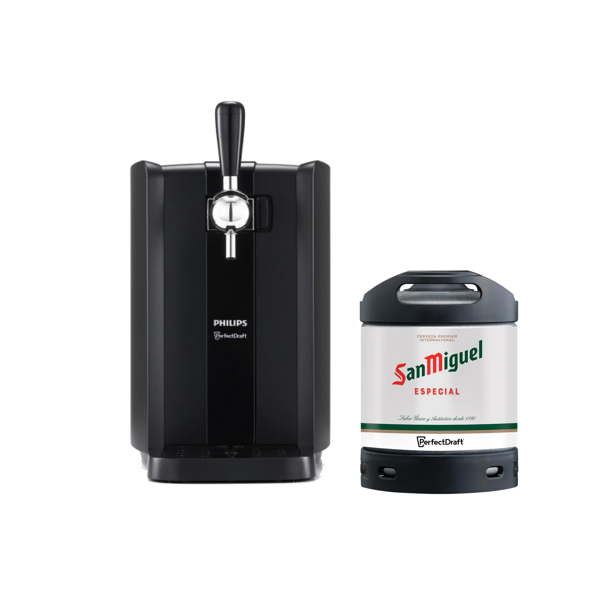 Philips PerfectDraft Beer Dispenser & Cooler with San Miguel Keg