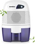 Senelux Mini Portable Air Dehumidifier – 500ml Quiet Moisture Absorber
