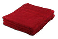 Gözze - Set of 4 Hand Towels, Berlin, 100% Cotton, 50 x 100 cm - Bordeaux - image 1