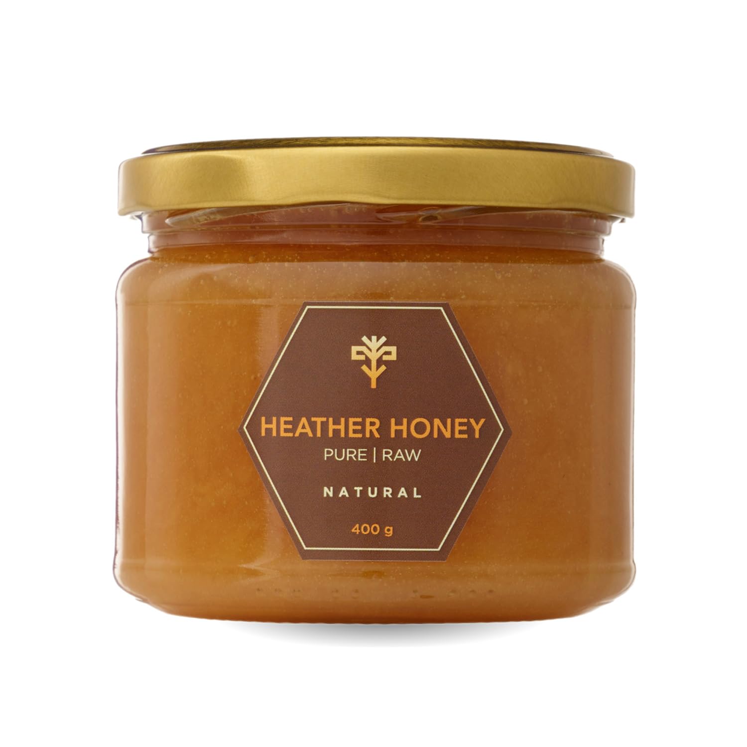 Earthbreath Heather Raw Honey – 400g Pure & Sustainably Harvested