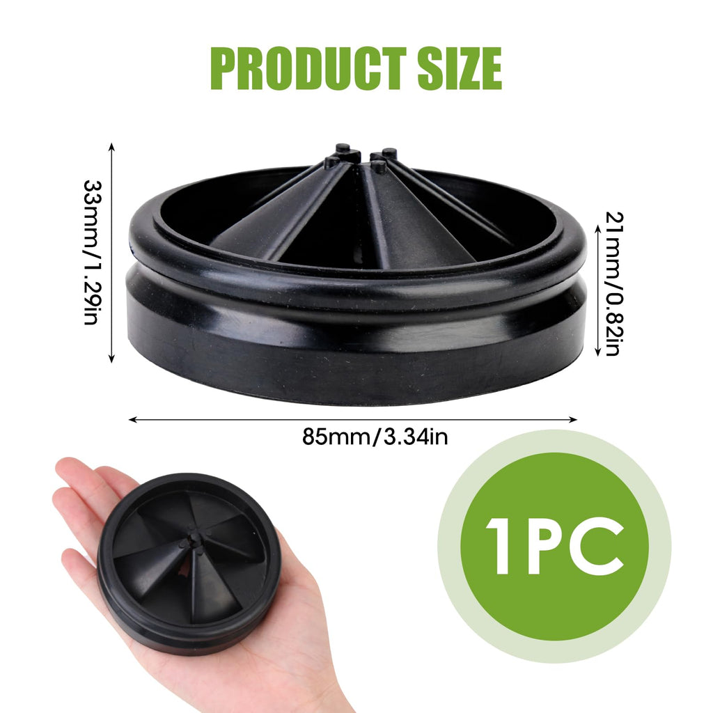 Silicone Garbage Disposal Splash Guard,Fit for Insinkerator Disposal Plug - image 2