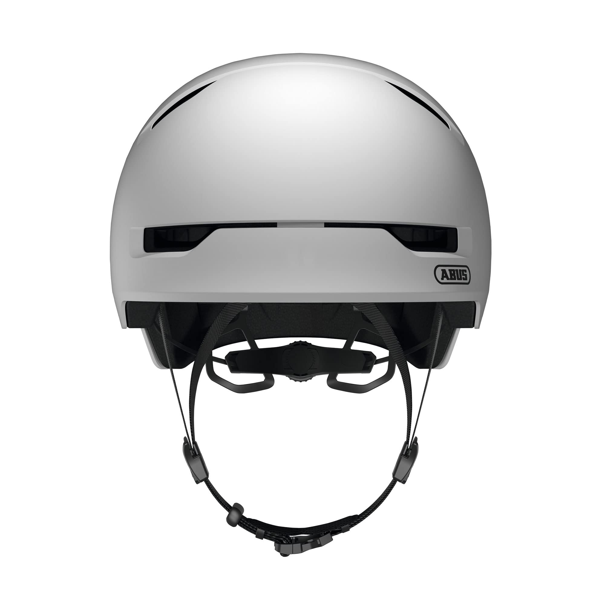 ABUS Scraper 3.0 City Helmet – Robust Hard-Shell Bicycle Helmet, White