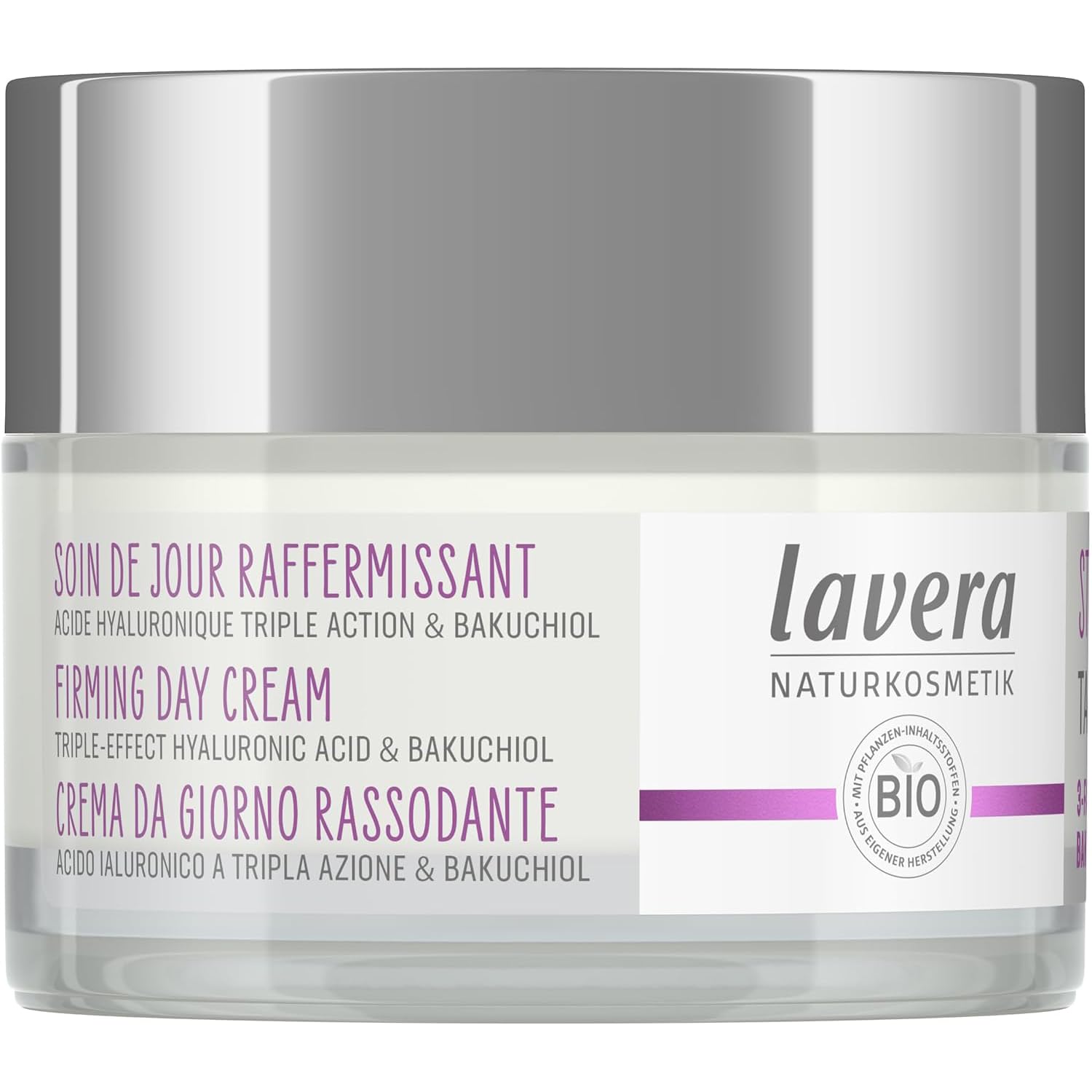 lavera Firming Day Cream – Anti-Wrinkle Hyaluronic Acid & Bakuchiol – 50ml