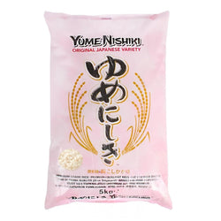 Yumenishiki Short Grain Sushi Rice – Premium Japanese Style Rice, 5 kg