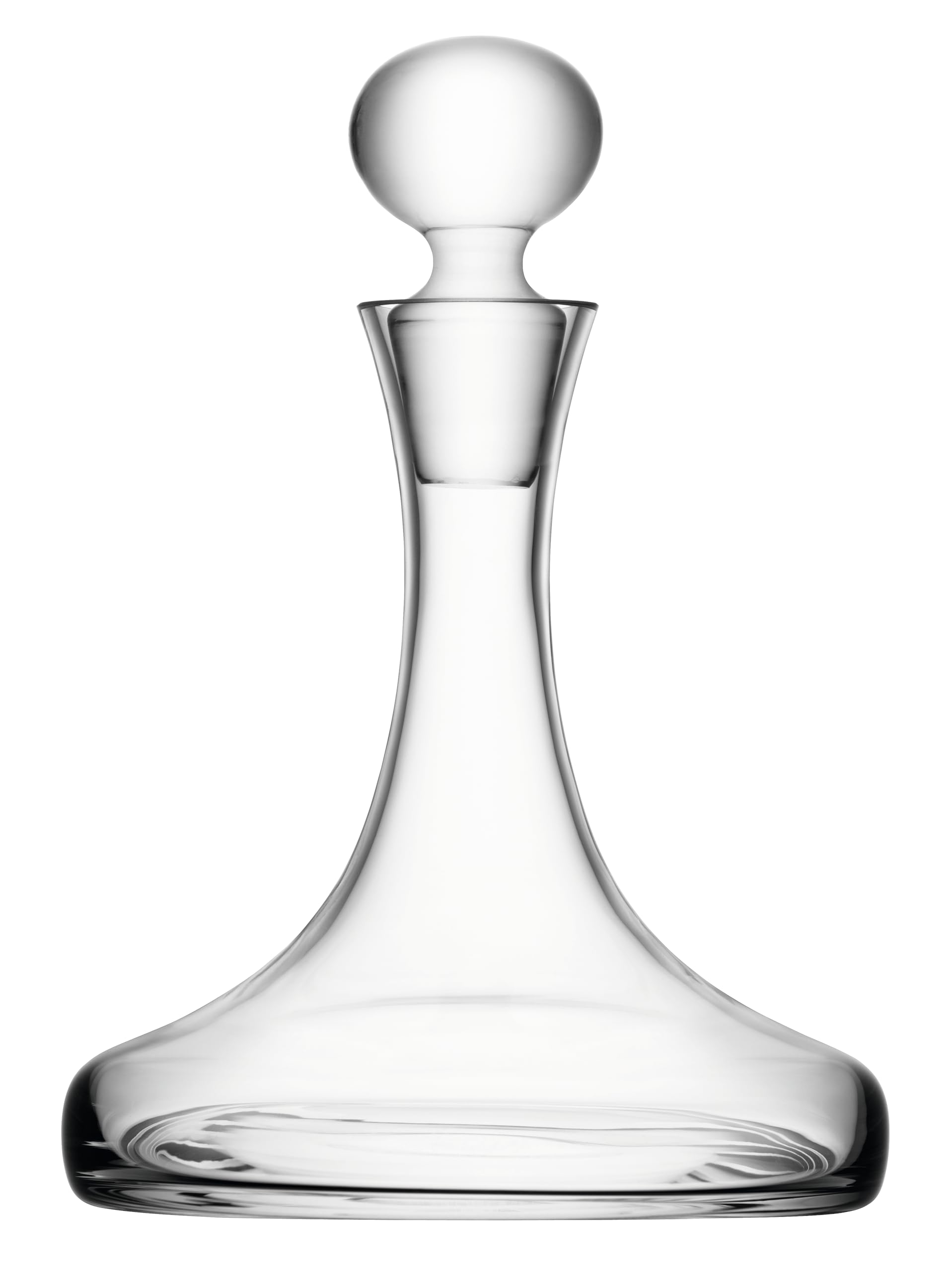 LSA International Bar Ships Decanter - 1L Handmade Glassware - Clear