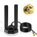 Eightwood WiFi 6E Tri-Band High-Gain Antenna with Magnetic Base