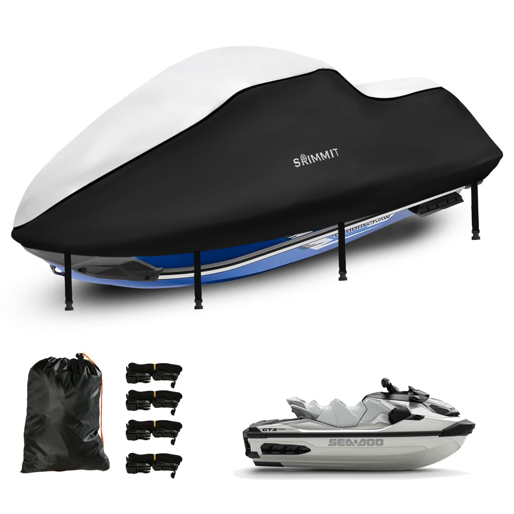 3-Seater Jet Ski Cover – Heavy Duty 420D Waterproof PWC Cover