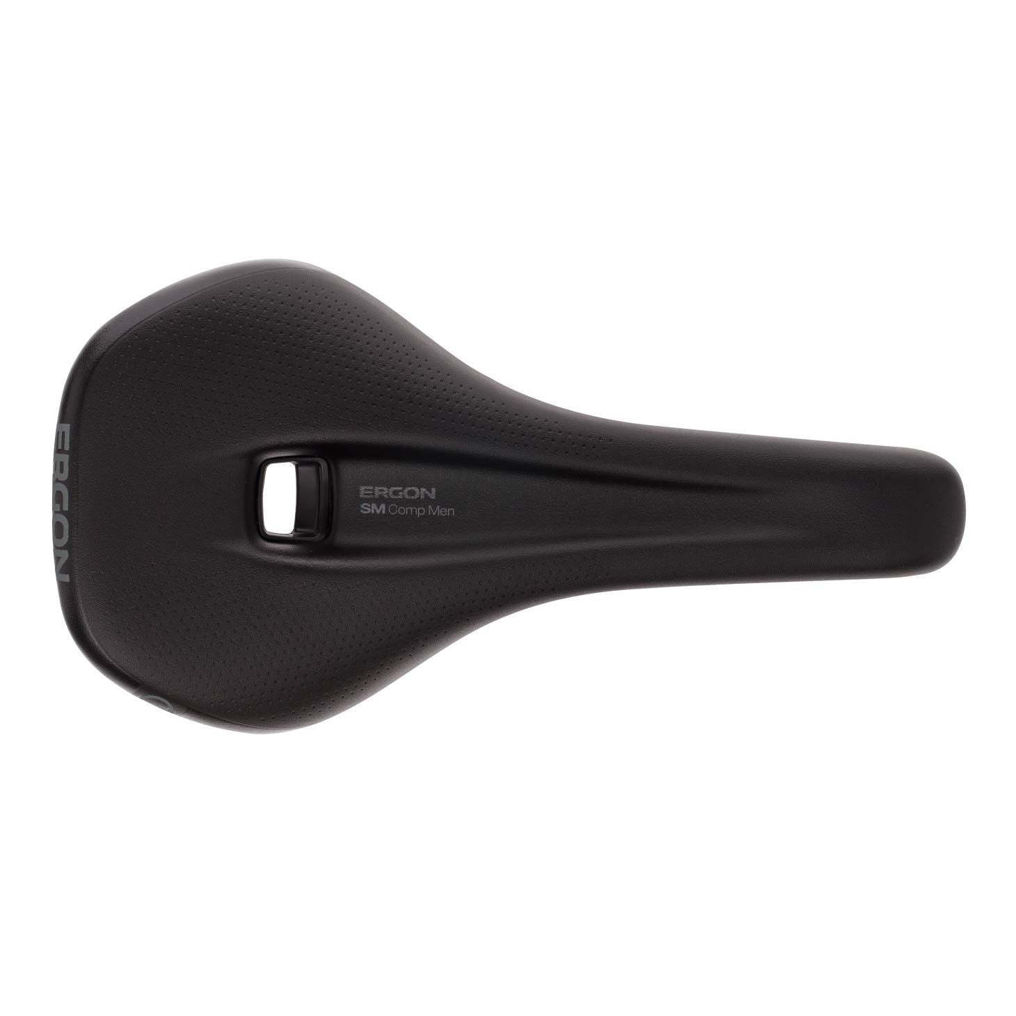 Ergon SM Comp Men's MTB Saddle – Ergonomic Mountain Bike Seat, Black