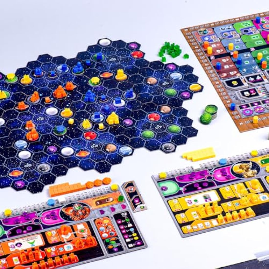 Gaia Project – Feuerland Spiele Strategie Brettspiel (Deutsch)
