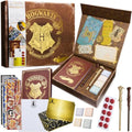 Harry Potter Stationery Gift Set – Hogwarts Keepsake Box with Wand Pens