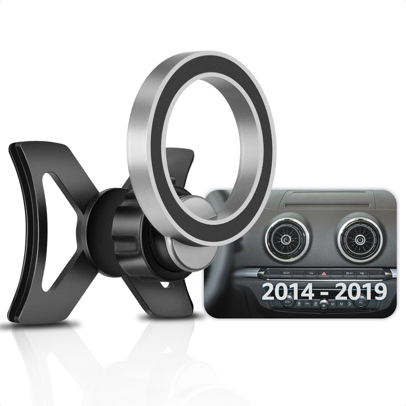 Magnetic Car Phone Holder for Audi A3 S3 8V 2013–2019