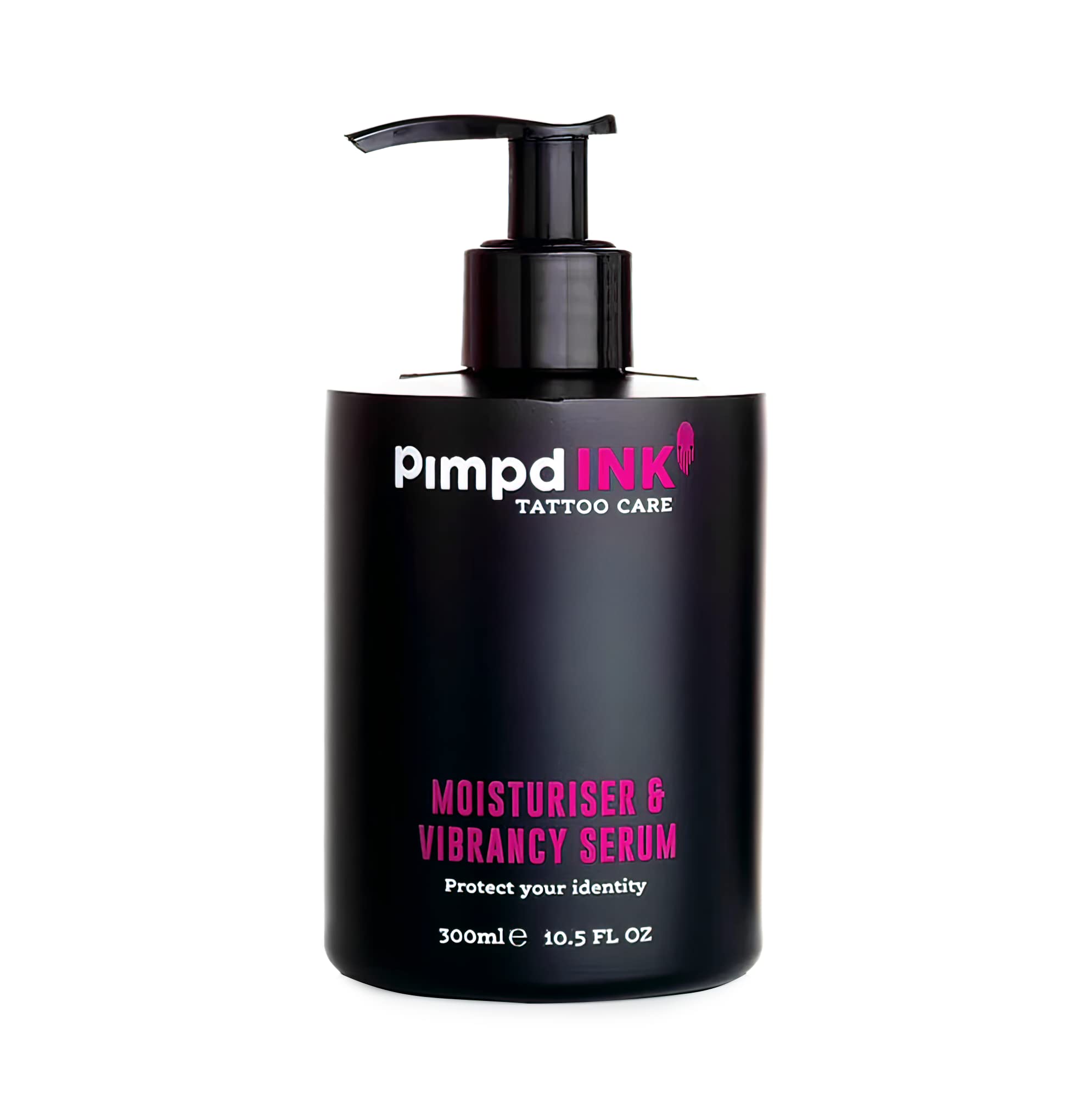 PimpdINK Tattoo Aftercare Moisturiser & Vibrancy Serum - 300ml Bottle