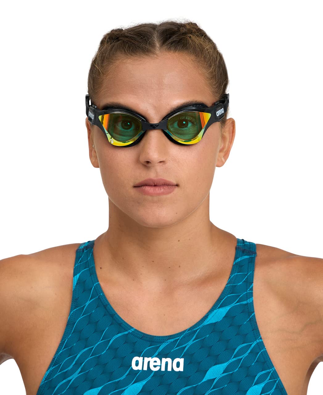 Arena Cobra Tri Swipe Mirror Triathlon Goggles – Anti-Fog Swim Eyewear