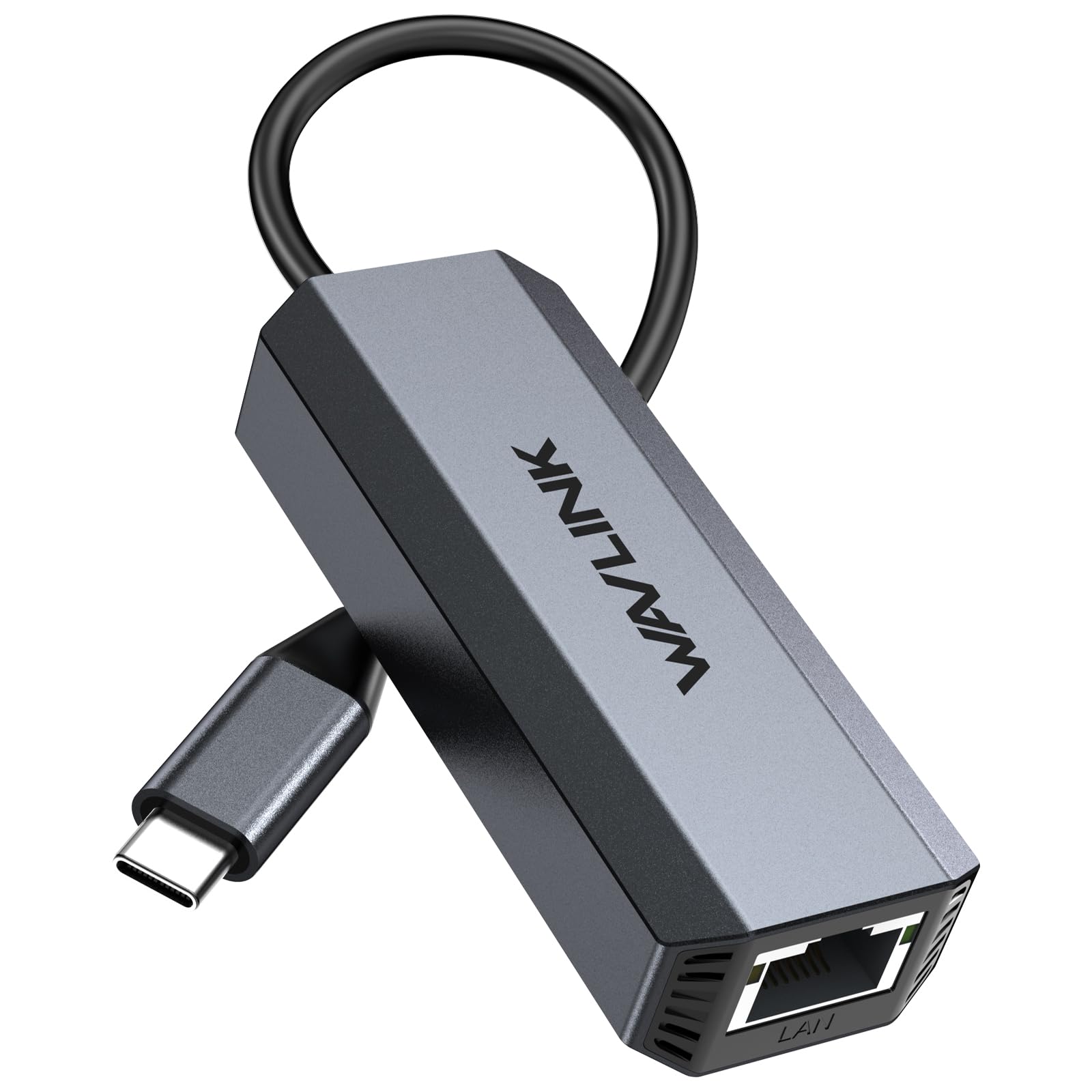 WAVLINK USB C to 5G Ethernet Adapter – High-Speed Network for MacBook