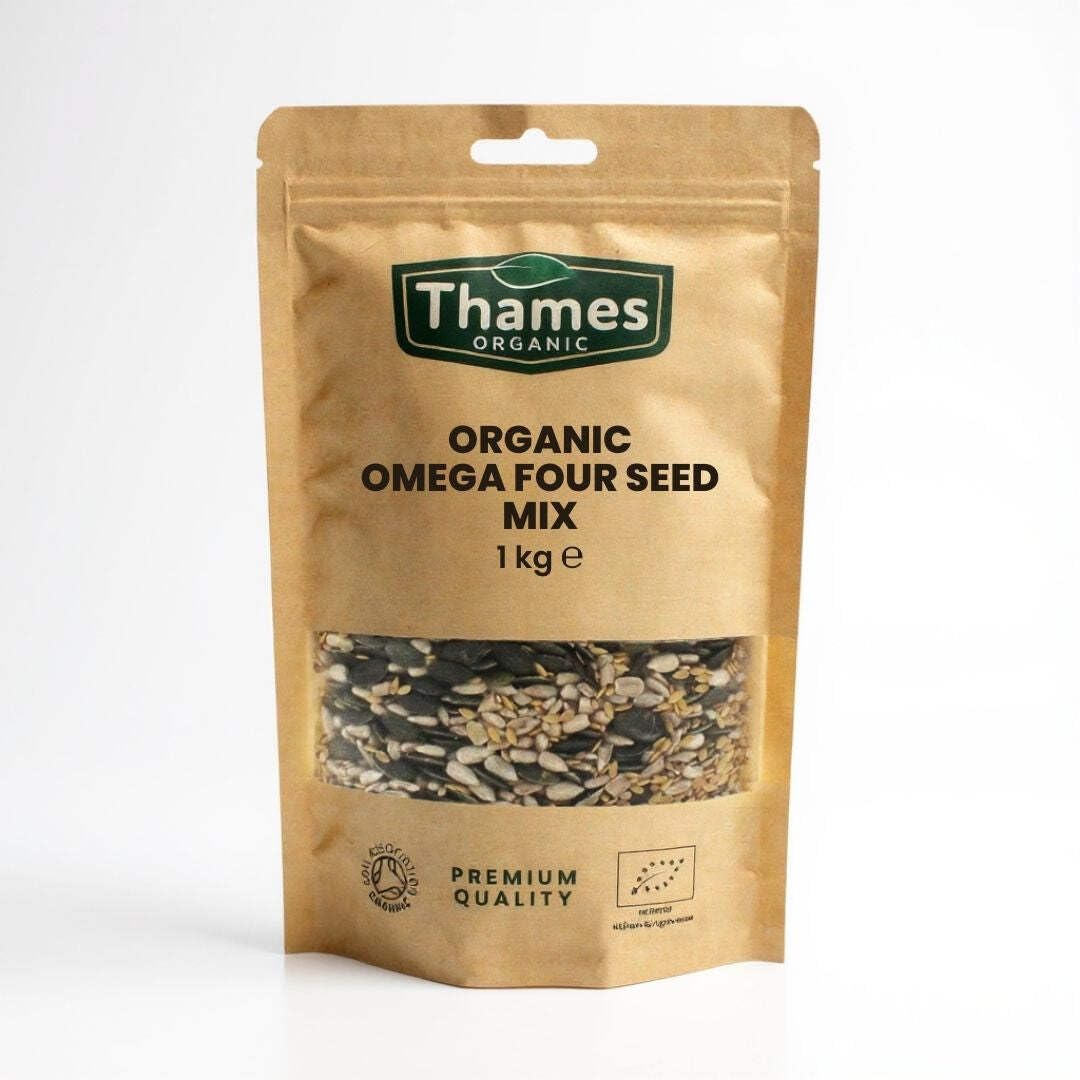 Organic Omega Four Seed Mix | 1kg Raw Vegan Superfood