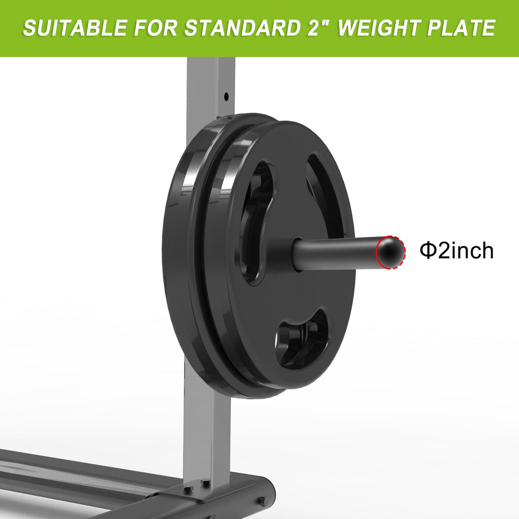Kipika 2x2 Power Rack Weight Plate Holders for 2-Inch Olympic Plates