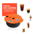 i Cafilas Refillable Stainless Steel Coffee Pods for Tassimo – 180ml