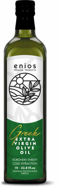 Enios Greek Extra Virgin Olive Oil – 1L Cold Pressed Koroneiki