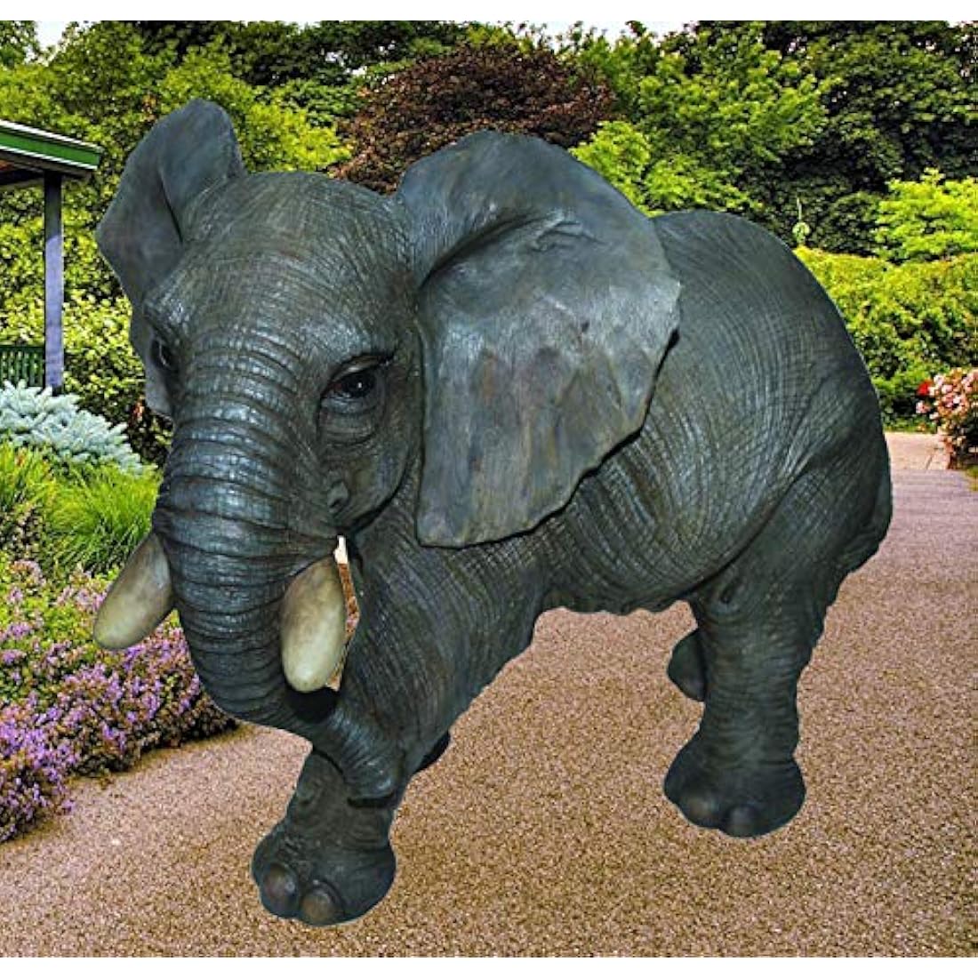 Jolof Store Large Elephant Garden Ornament – Frost Resistant Sculpture