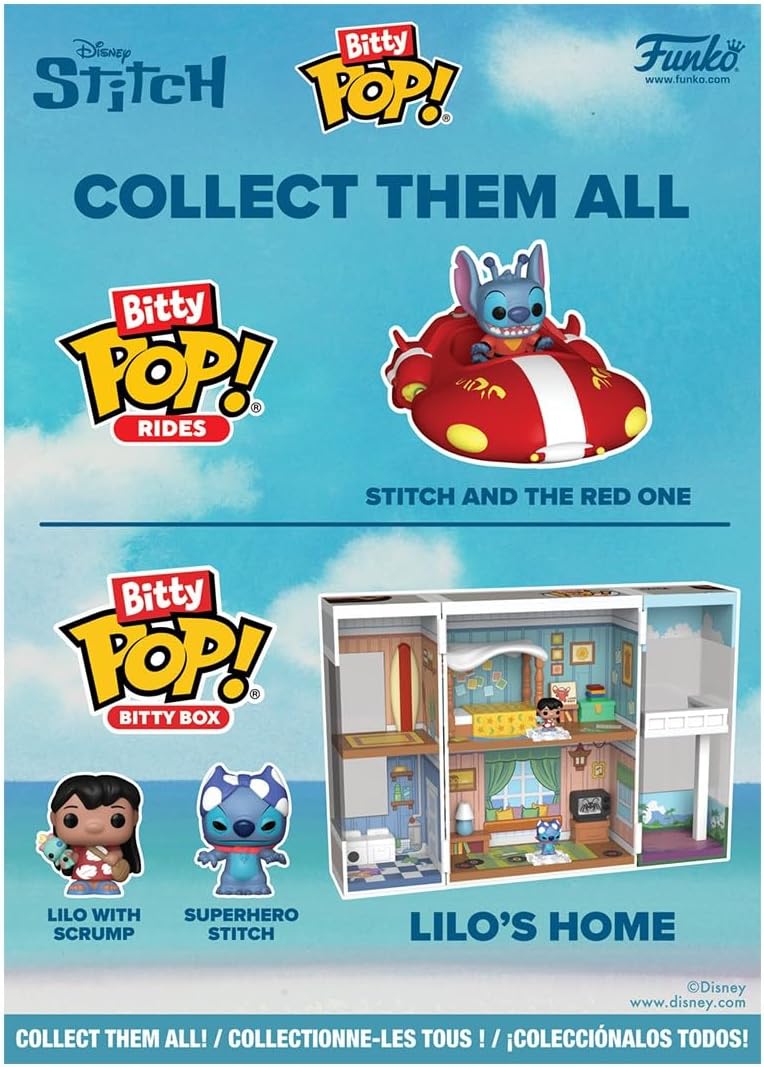 Funko Bitty Pop! Disney Stitch Holiday Advent Calendar – 24 Mini Figures