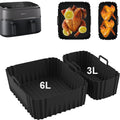 Reusable Silicone Air Fryer Liners for Philips Dual 3000