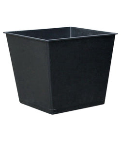 Dehner Universal Plastic Plant Pot – Durable Black Garden Planter