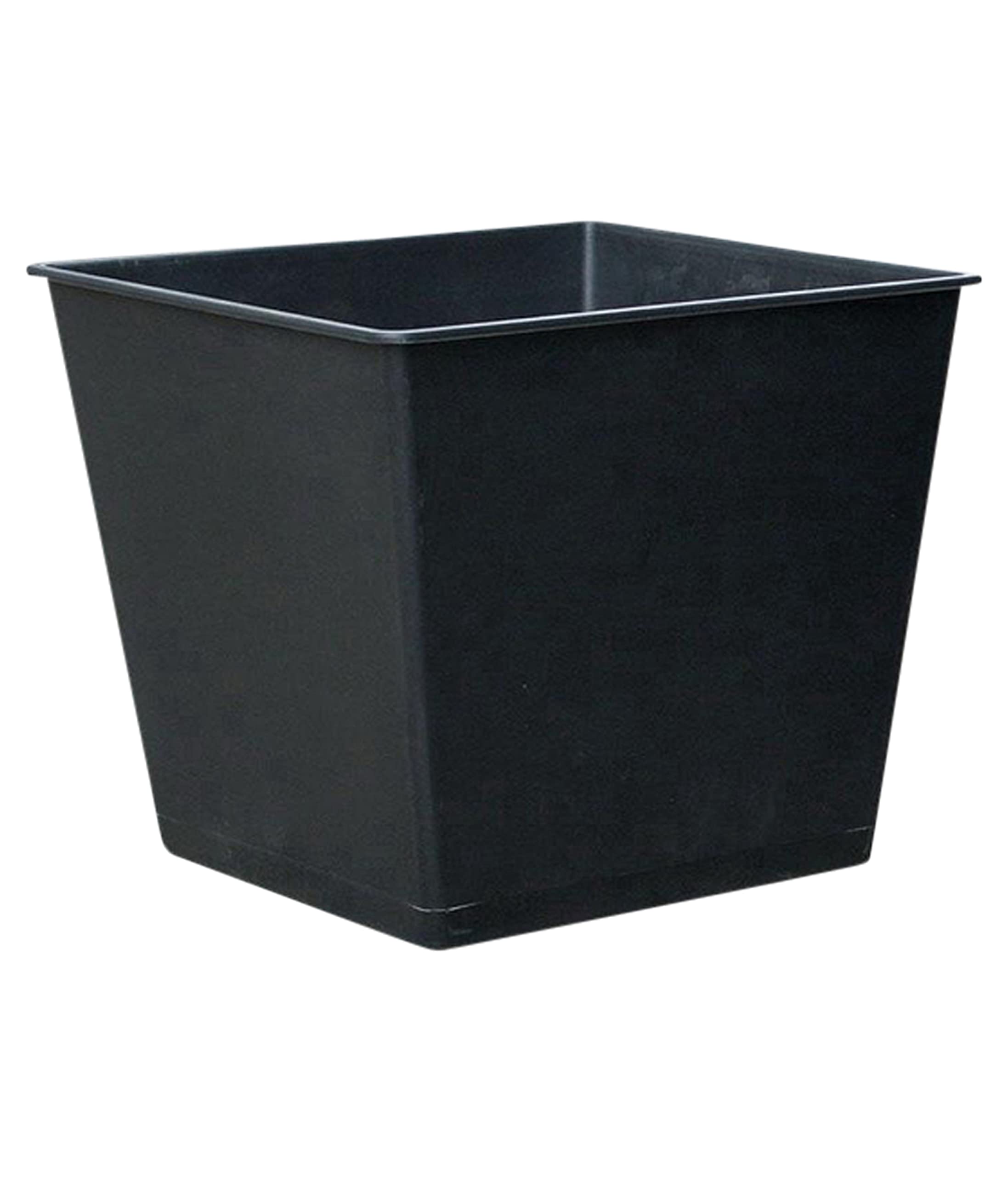 Dehner Universal Plastic Plant Pot – Durable Black Garden Planter