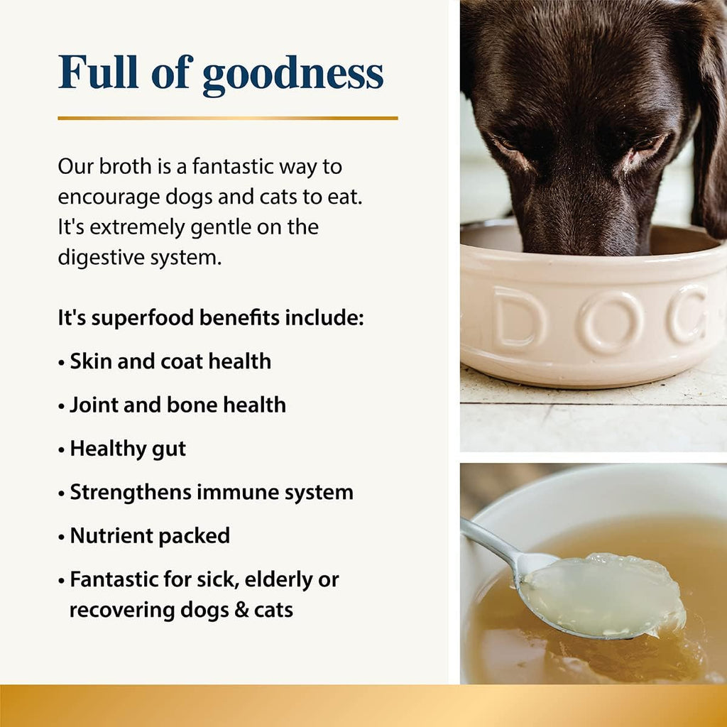 Jolof Store Beef Bone Broth for Dogs & Cats – Natural Liquid (3x 500ml)