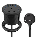 Recessed Power Grommet | 65W USB-C Fast Charging Desk Outlet