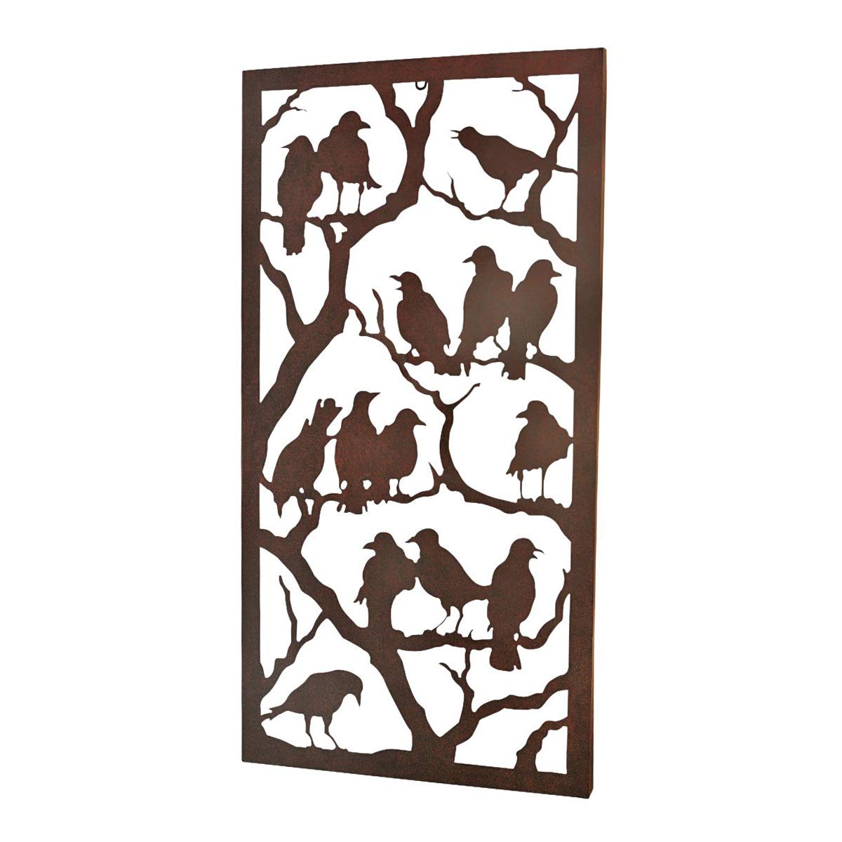 Design Toscano Night of the Ravens Handcrafted Metal Wall Sculpture